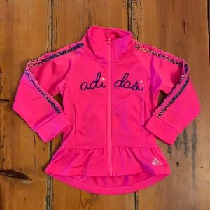 2T Adidas girls lightweight jacket